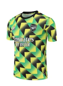 Arsenal Soccer Jersey Training Wear Yellow Black Green 2022/2023 - 图片 3