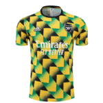 Arsenal Soccer Jersey Training Wear Yellow Black Green 2022/2023
