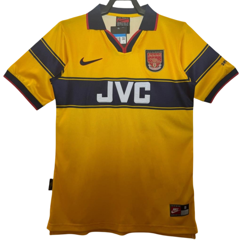 2605b66729 Arsenal Retro Away Football Shirt 1997-1999 - 图片 1