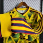 Arsenal Retro 91-93 Away Long Sleeve Football Yellow Shirt - 图片 4