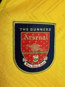 Arsenal Retro Long Sleeve  Away Football Shirt   1996-1997 - 图片 5
