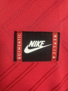 Arsenal Retro Long Sleeve Home Football Shirt 1996-1997 - 图片 6