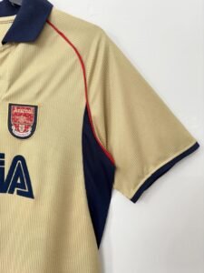 Arsenal Retro  Away Football Shirt 2001/2002 - 图片 6