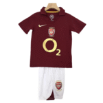 Arsenal Home Retro Kids Kits Children Shirt Cheap Jerseys 05-06