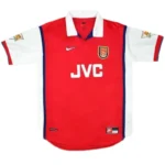 98-99 Arsenal Bergkamp #10 Retro Jersey Home - 图片 2