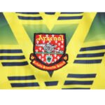 Arsenal Retro 91-93 Away Football Yellow Shirt - 图片 4