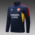 Arsenal Half-Pull Training Suit Royal Blue Football Shirt 2022/2023 - 图片 3