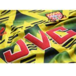 Arsenal Retro 91-93 Away Football Yellow Shirt - 图片 3
