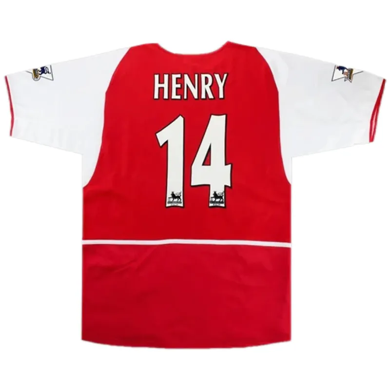 c2379e967e Arsenal Henry #14 Retro Jersey Home Replica 2002/04 - 图片 1