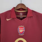 Arsenal Retro Long Sleeve Home Football Shirt 2005/2006 - 图片 2