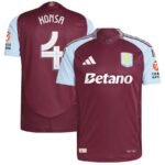 KONSA #4 Aston Villa Home Jersey Player Version 2024-25