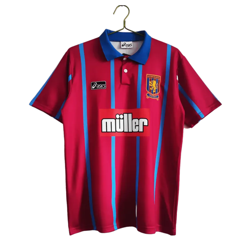 dec175b68a Aston Villa 1993/95 Retro Jersey Home - 图片 1