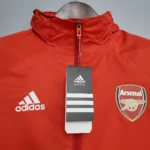 Arsenal Soccer Jersey Windbreaker Red 2021 - 图片 3