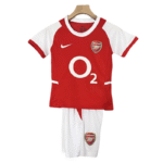 Arsenal Home Retro Kids Kits Children Shirt Cheap Jerseys 02-04